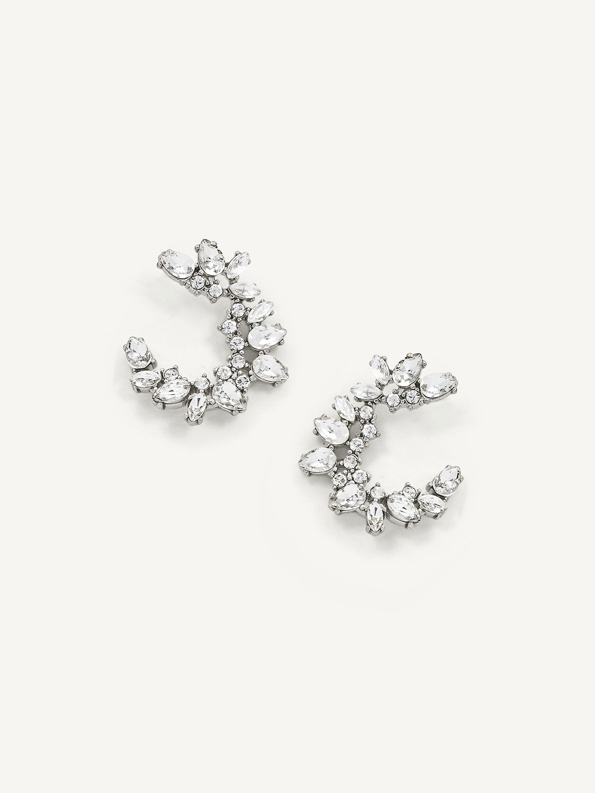 Lupe Crescent Studs